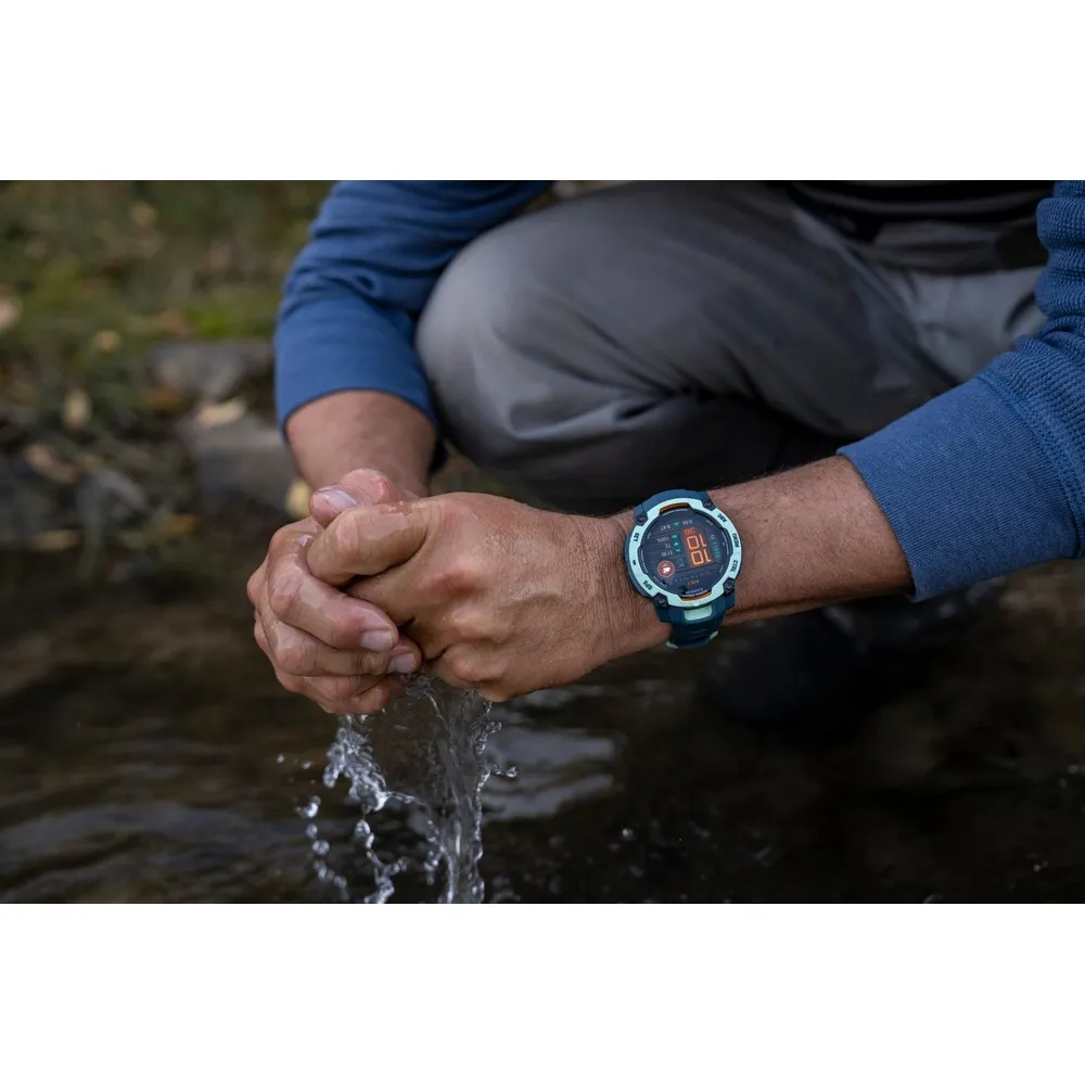 Купить Garmin 010-03020-01 Часы Instinct 3 50 mm Amoled Зеленый  Green / Grey 7ft.ru в интернет магазине Семь Футов