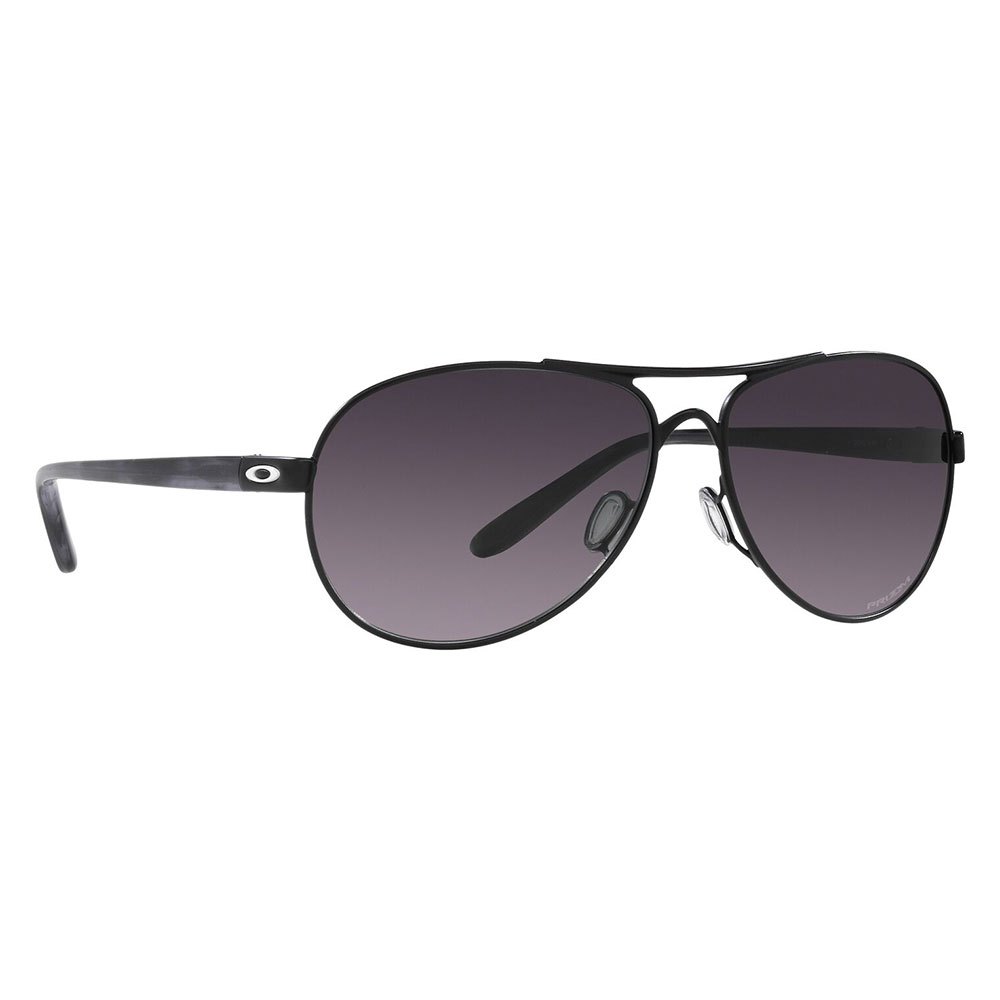 Купить Oakley OO4079-4559 Feedback Prizm Женские солнцезащитные очки Satin Black Prizm Grey Gradient/CAT3 7ft.ru в интернет магазине Семь Футов