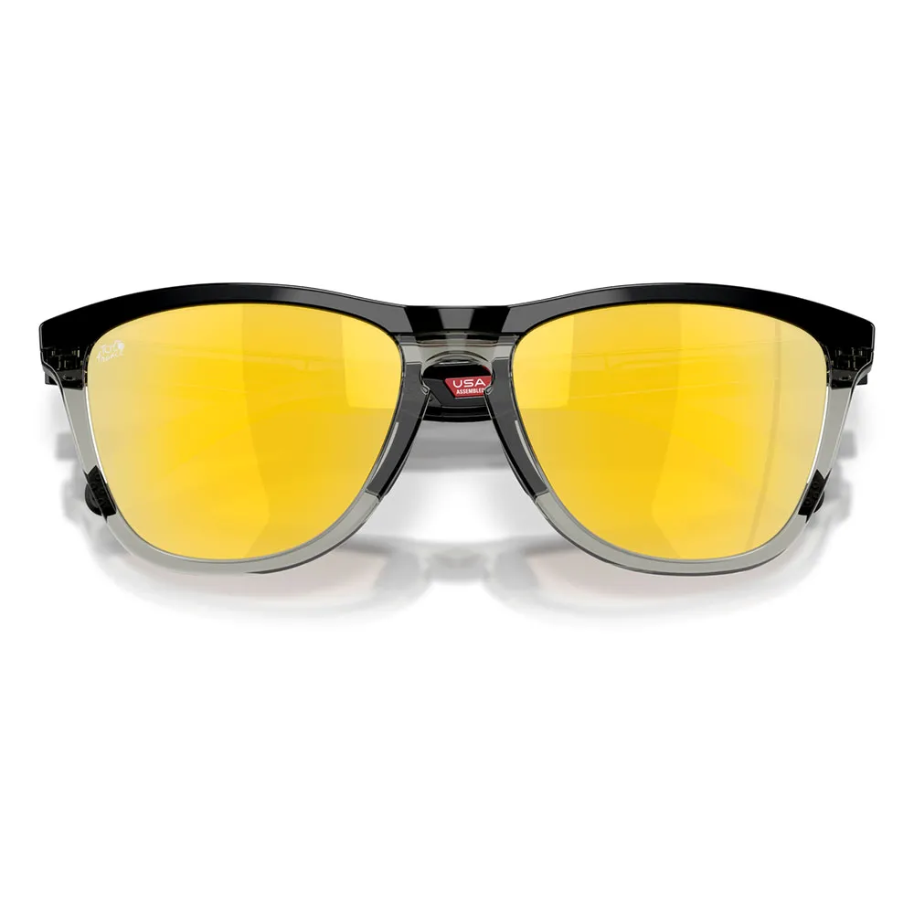 Купить Oakley oo9284-1855 поляризованные солнцезащитные очки Frogskins range Matte Black 20x10x10 Prizm 24K Polarized/CAT3 7ft.ru в интернет магазине Семь Футов