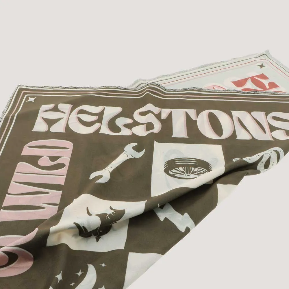 Купить Helstons 2024092-kb-os Шарф-хомут Wildest Kaki / White 15x10x5 7ft.ru в интернет магазине Семь Футов