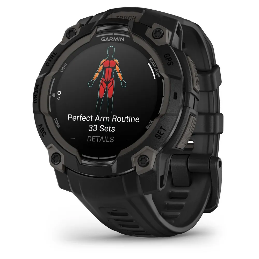 Купить Garmin 010-02936-00 Часы Instinct 3 45 mm Amoled  Black / Black 7ft.ru в интернет магазине Семь Футов