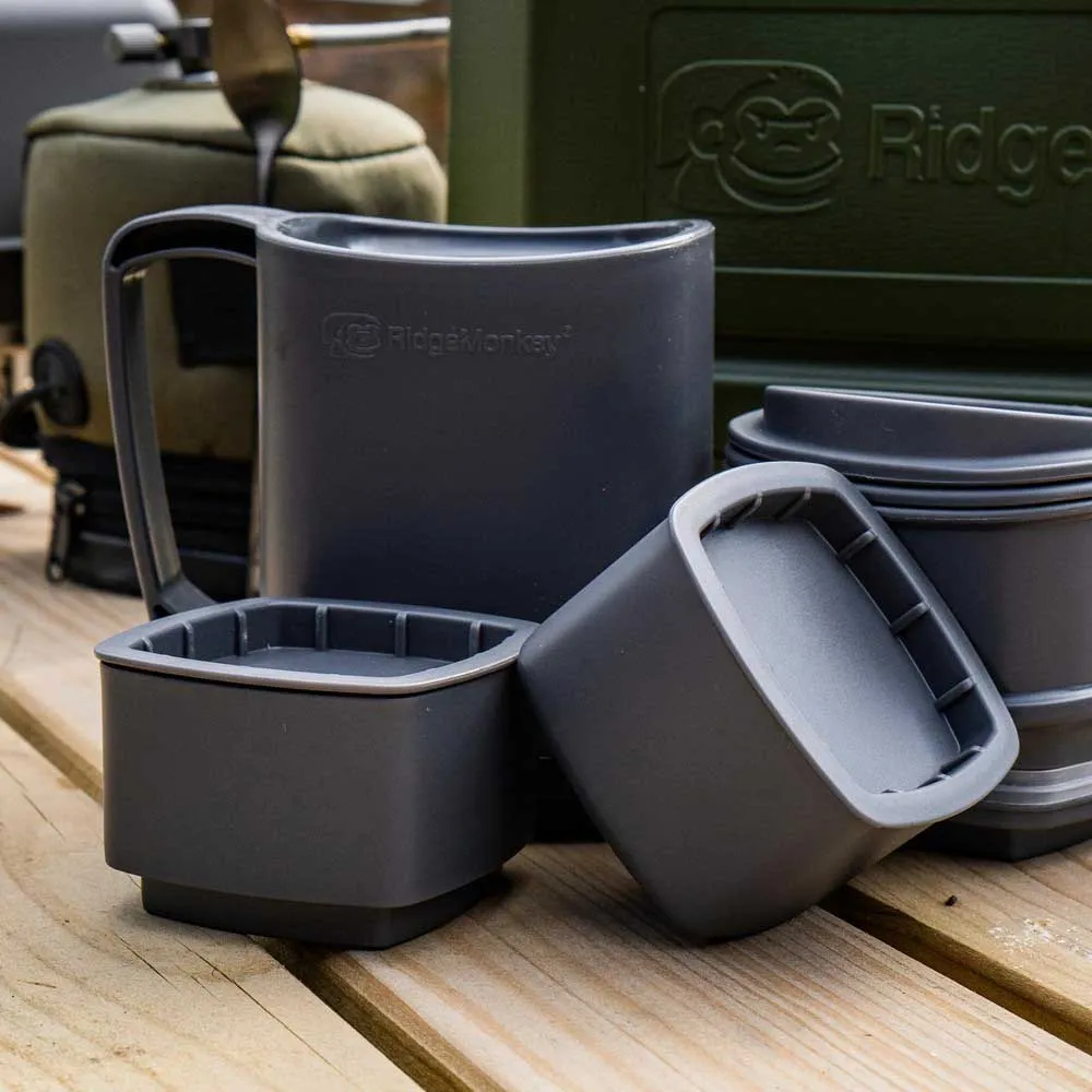 Купить Ridgemonkey out065-gry-unit термокружка DLX Brew Set Dark Grey 40x20x20 7ft.ru в интернет магазине Семь Футов