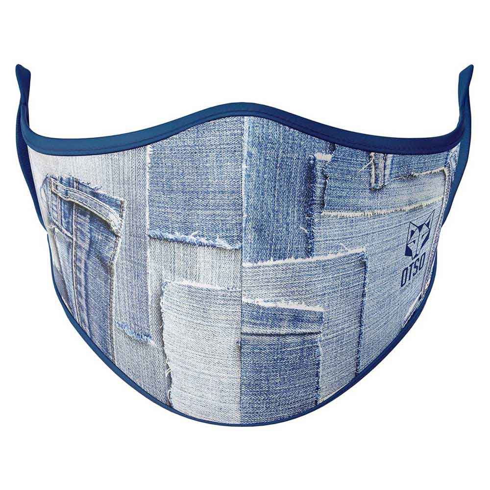 Купить Otso FM-JB20-USM Jeans Маска для лица Голубой  Blue S-M 7ft.ru в интернет магазине Семь Футов