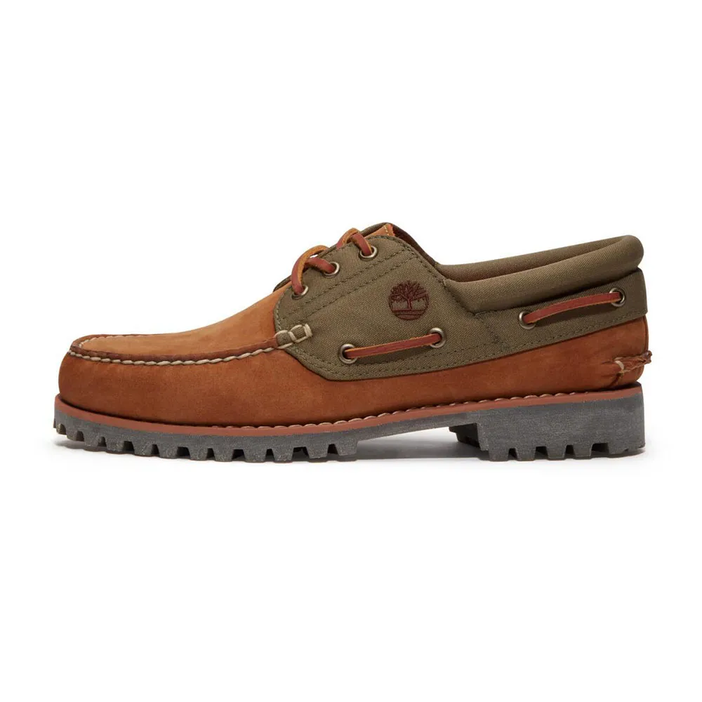 Купить Timberland tb0a6dxwem51m-110 Палубные туфли Authentic Medium Brown Nubuck 35x25x15 EU 45 7ft.ru в интернет магазине Семь Футов