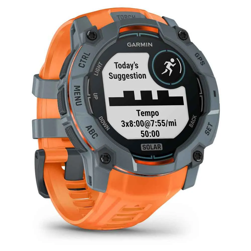 Купить Garmin 010-02935-01 Часы Instinct 3 50 mm Solar Оранжевый Grey / Orange 7ft.ru в интернет магазине Семь Футов