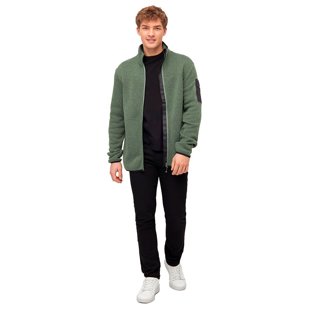 Купить Sea ranch 20-7-839-5025-XXL Флисовая на молнии Sidney Зеленый Hedge Green 2XL 7ft.ru в интернет магазине Семь Футов