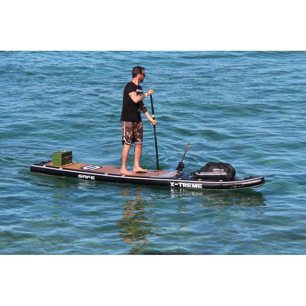 Купить Safe waterman hr100.026 Надувной комплект для падлбординга X-Treme 14´0´´ Black 90x55x23 426.7 cm 7ft.ru в интернет магазине Семь Футов