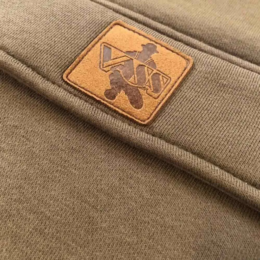 Купить Vass VQ557/07/M Толстовка с капюшоном Culture Коричневый Khaki Green M 7ft.ru в интернет магазине Семь Футов