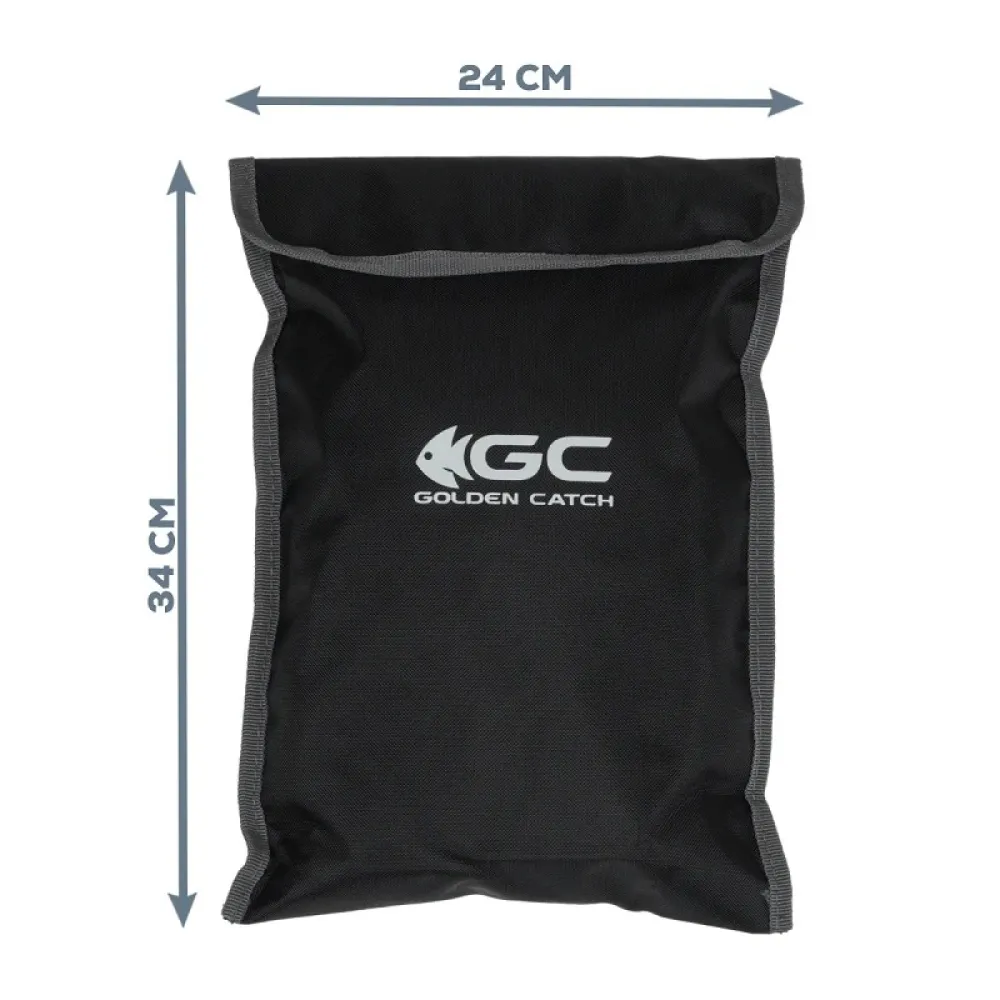 Купить Golden catch 7139022 удерживающий строп Safety Carp Zip Black 100x17x50 110 x 80 cm 7ft.ru в интернет магазине Семь Футов