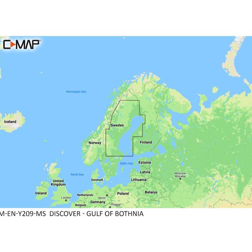 Купить C-map M-EN-Y209-MS Gulf Of Bothnia карта  Multicolour 7ft.ru в интернет магазине Семь Футов