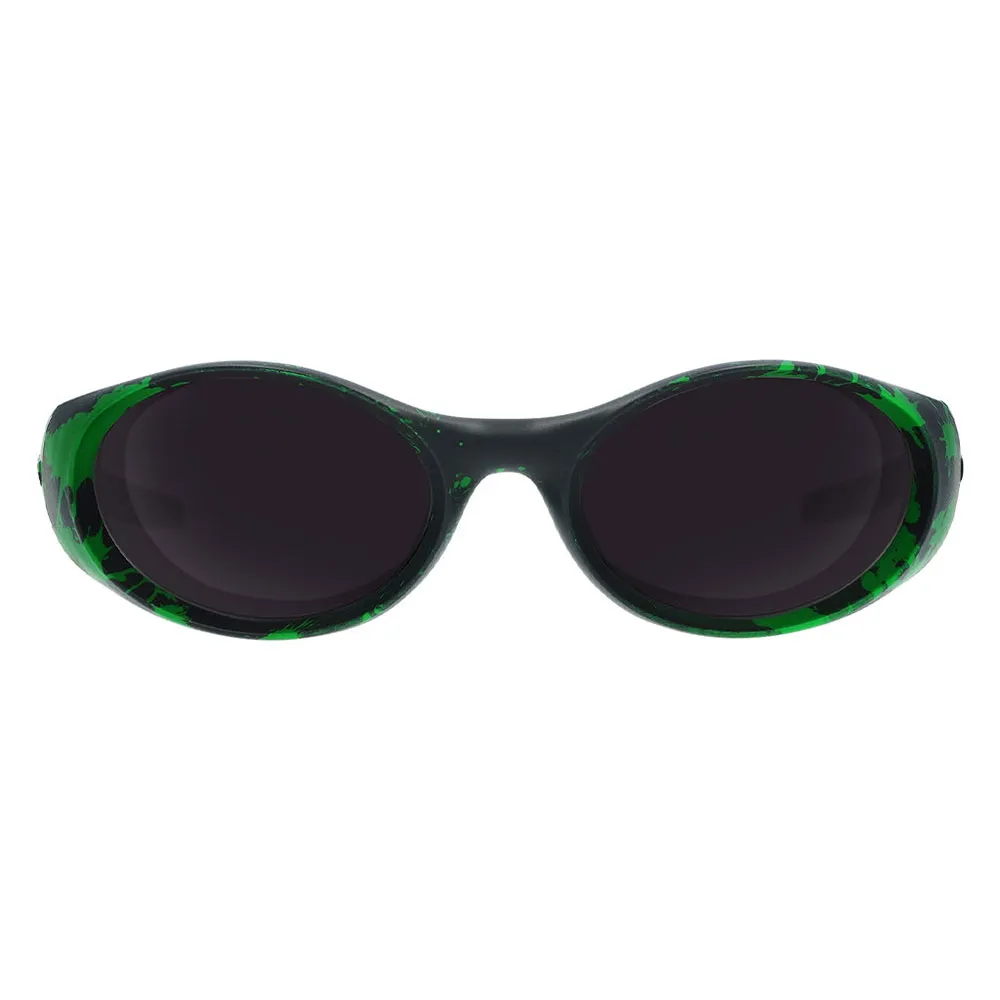 Купить Pit viper E-MN-BIGREEN-PCA Солнцезащитные очки The slime Зеленый Smoke 7ft.ru в интернет магазине Семь Футов