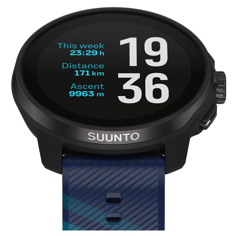 Купить Suunto SS051034000 Часы Race S UTMB World Series Голубой  All Black / Navy Blue 7ft.ru в интернет магазине Семь Футов