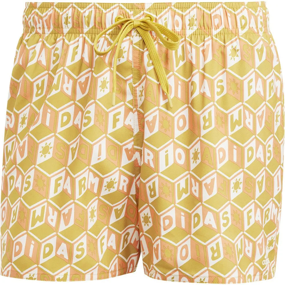 Купить adidas ir6199/4xl плавательные шорты Farm CLX Vsl 3 Stripes Victory Gold / Chalk White 20x17x4 7ft.ru в интернет магазине Семь Футов