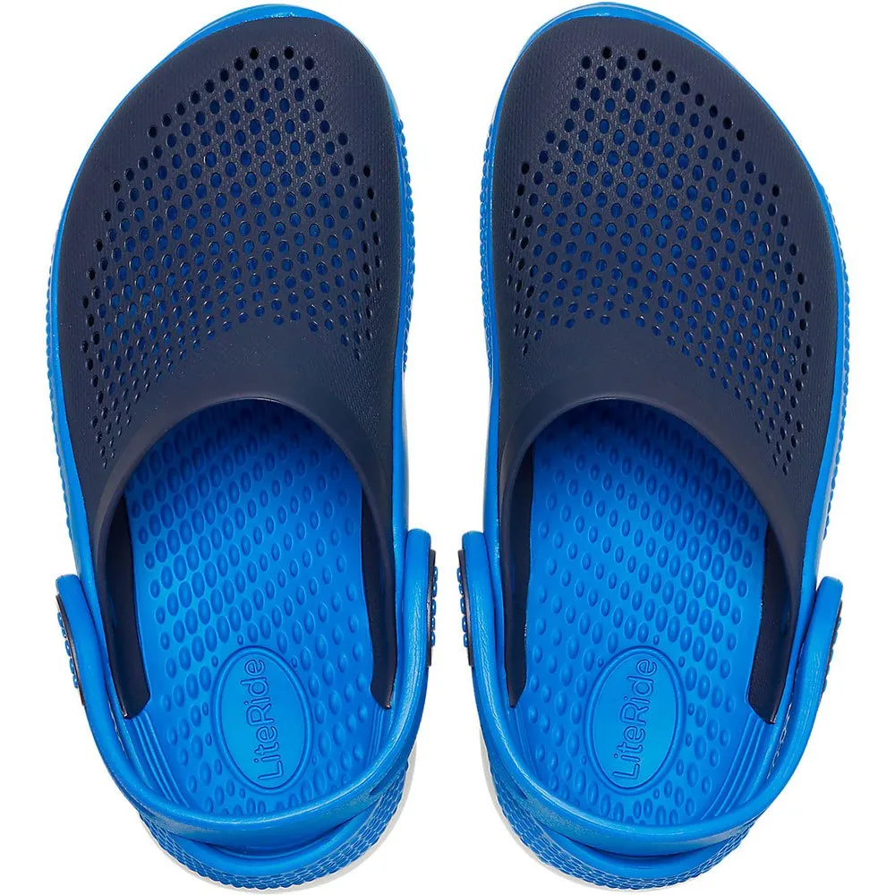 Купить Crocs 207021-4kb-j1 Деревянные башмаки Literide 360 Navy / Bright Cobalt 35x25x15 EU 32 7ft.ru в интернет магазине Семь Футов
