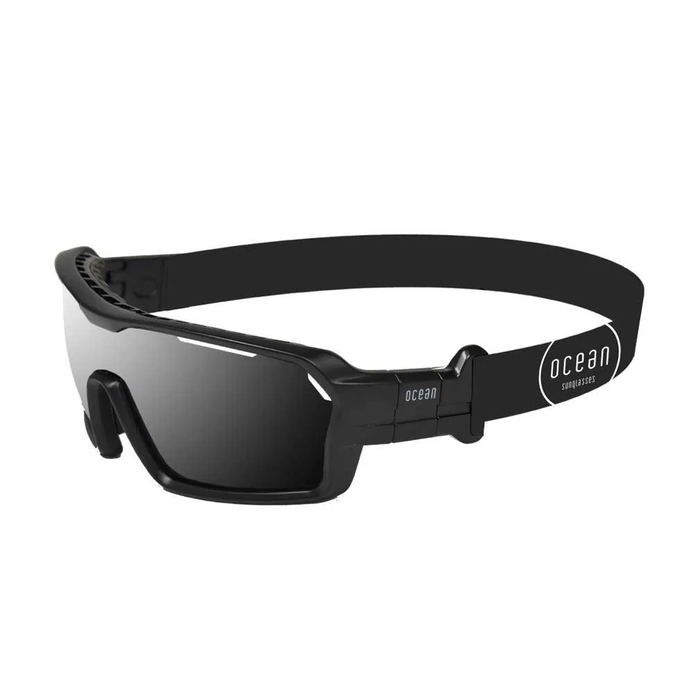 Купить Ocean sunglasses 3700.0X поляризованные солнцезащитные очки Chameleon Черный Matte Black Black Strap/CAT3 7ft.ru в интернет магазине Семь Футов