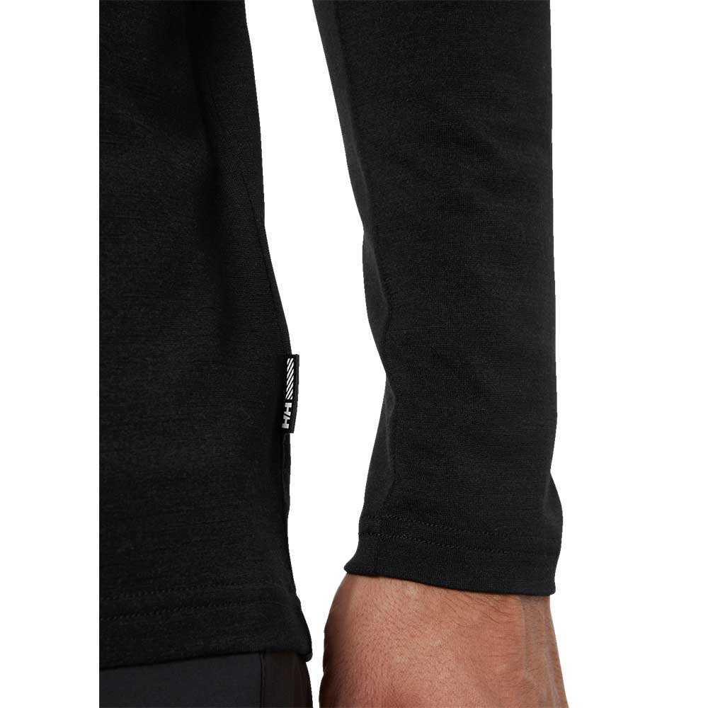 Купить Helly hansen 49528_990-XL Базовый слой с длинным рукавом Durawool Crew Черный Black XL 7ft.ru в интернет магазине Семь Футов