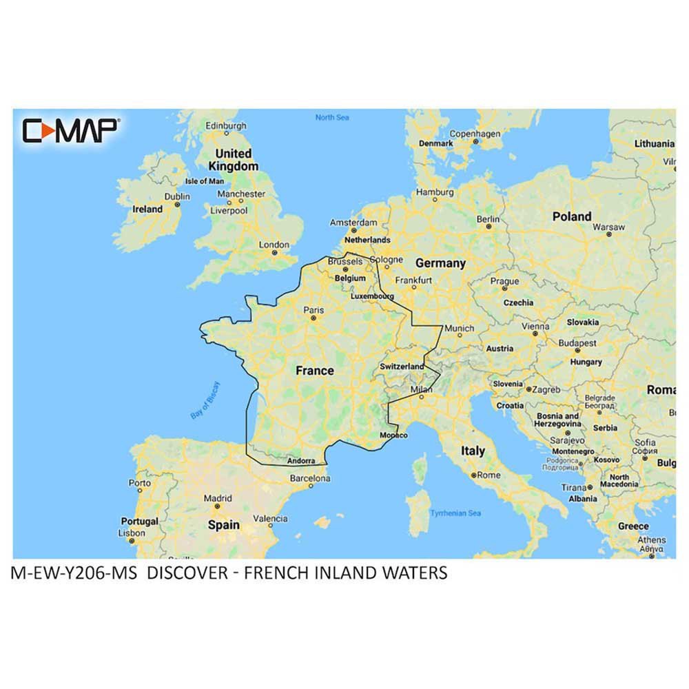 Купить C-map M-EW-Y206-MS French Inland Water карта  Multicolour 7ft.ru в интернет магазине Семь Футов