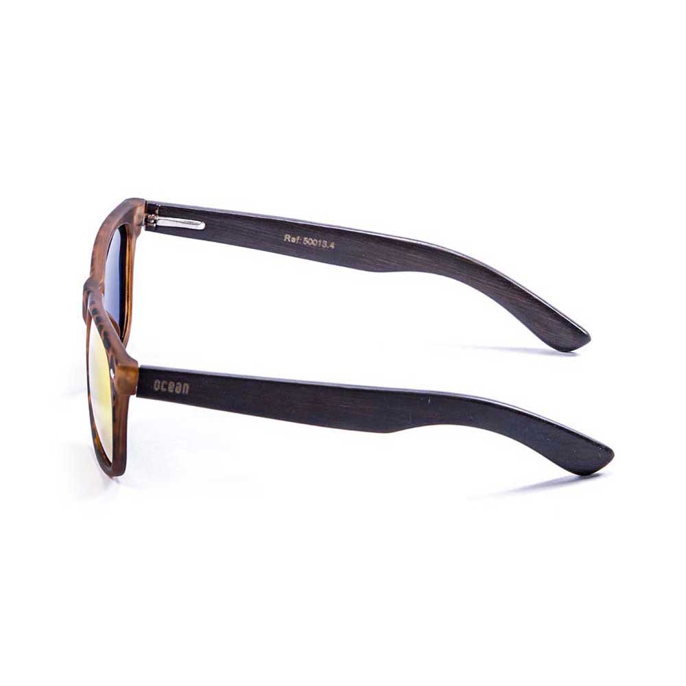 Купить Ocean sunglasses 50013.4 Деревянные поляризованные солнцезащитные очки Beach Demy Brown / Red 7ft.ru в интернет магазине Семь Футов