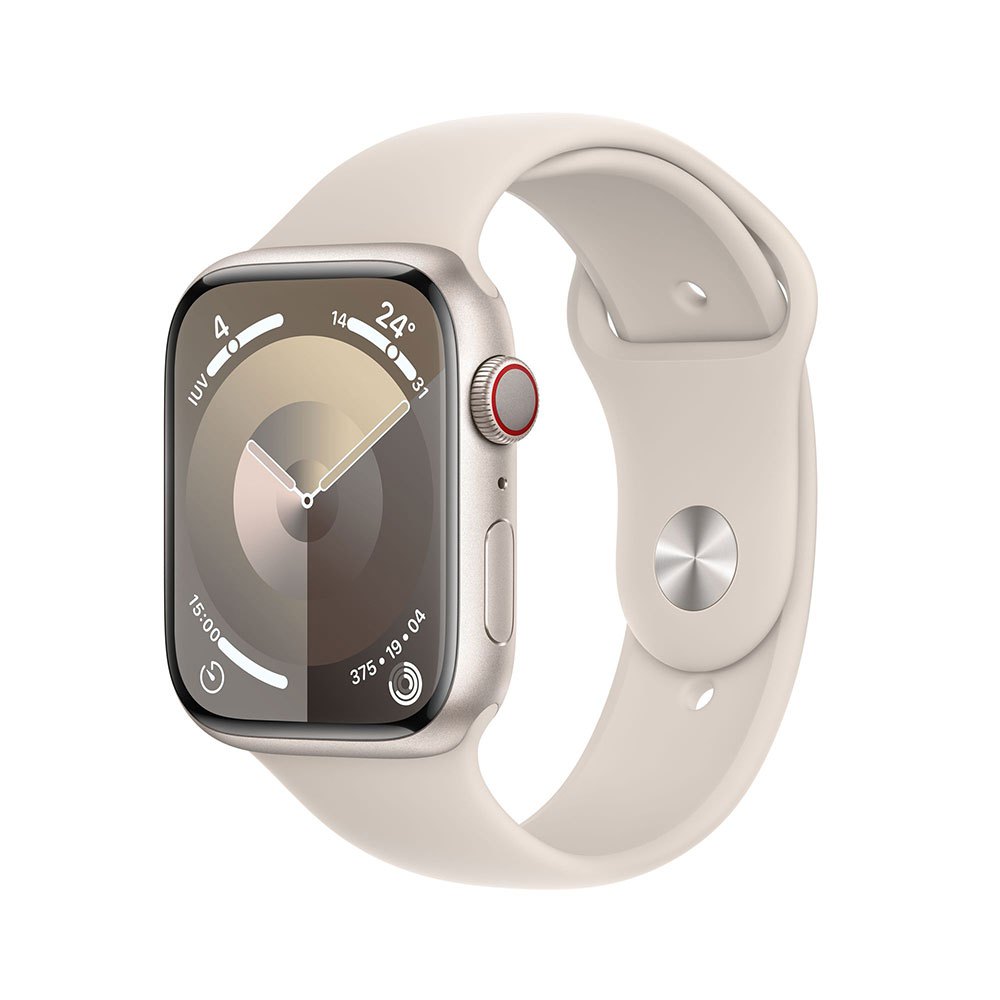 Купить Apple MRM93QL/A Watch Series 9 GPS+Cellular 45 mm Бежевый  Starlight M-L 7ft.ru в интернет магазине Семь Футов