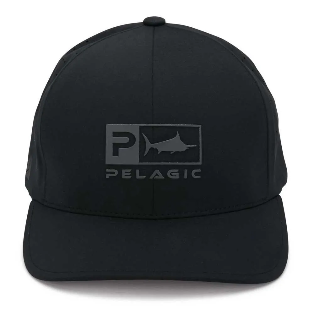 Купить Pelagic 1201223000-BLK-S/M Кепка Delta Flexfit Icon  Black 7ft.ru в интернет магазине Семь Футов
