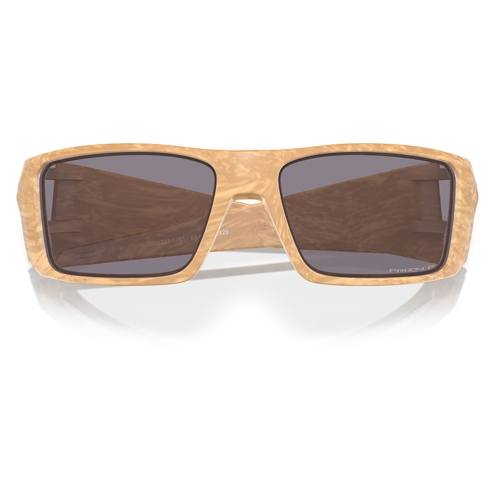 Купить Oakley OO9231-1761 поляризованные солнцезащитные очки Heliostat Matte Stone Desert Tan Prizm Grey Polarized/CAT3 7ft.ru в интернет магазине Семь Футов