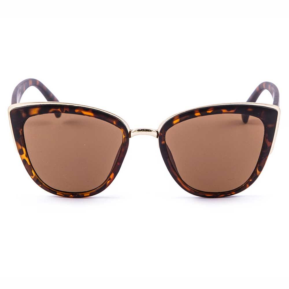 Купить Ocean sunglasses 18113.1 Солнцезащитные очки Cat Eye Demy Brown/Gold Brown Flat/CAT2 7ft.ru в интернет магазине Семь Футов
