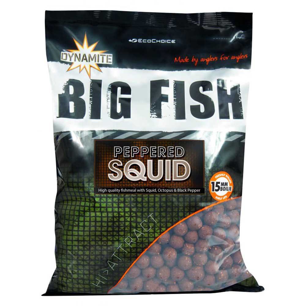 Купить Dynamite baits ADY041687-UNIT Peppered Squid 5kg Бойлы  Brown 20 mm 7ft.ru в интернет магазине Семь Футов