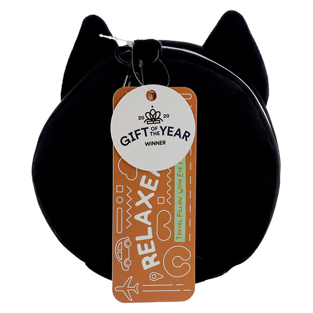 Купить Puckator 5055071754104 Feline Fine Дорожная подушка Resteazz Cat Черный Multicolour 7ft.ru в интернет магазине Семь Футов