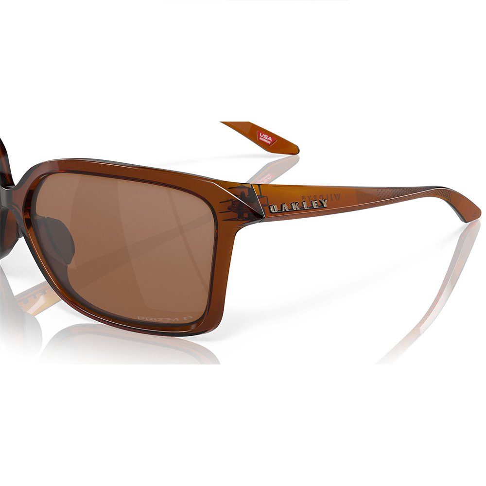 Купить Oakley OO9230-0361 Wildrye Prizm Женские поляризованные солнцезащитные очки Polished Rootbeer Prizm Tungsten Polarized/CAT3 7ft.ru в интернет магазине Семь Футов