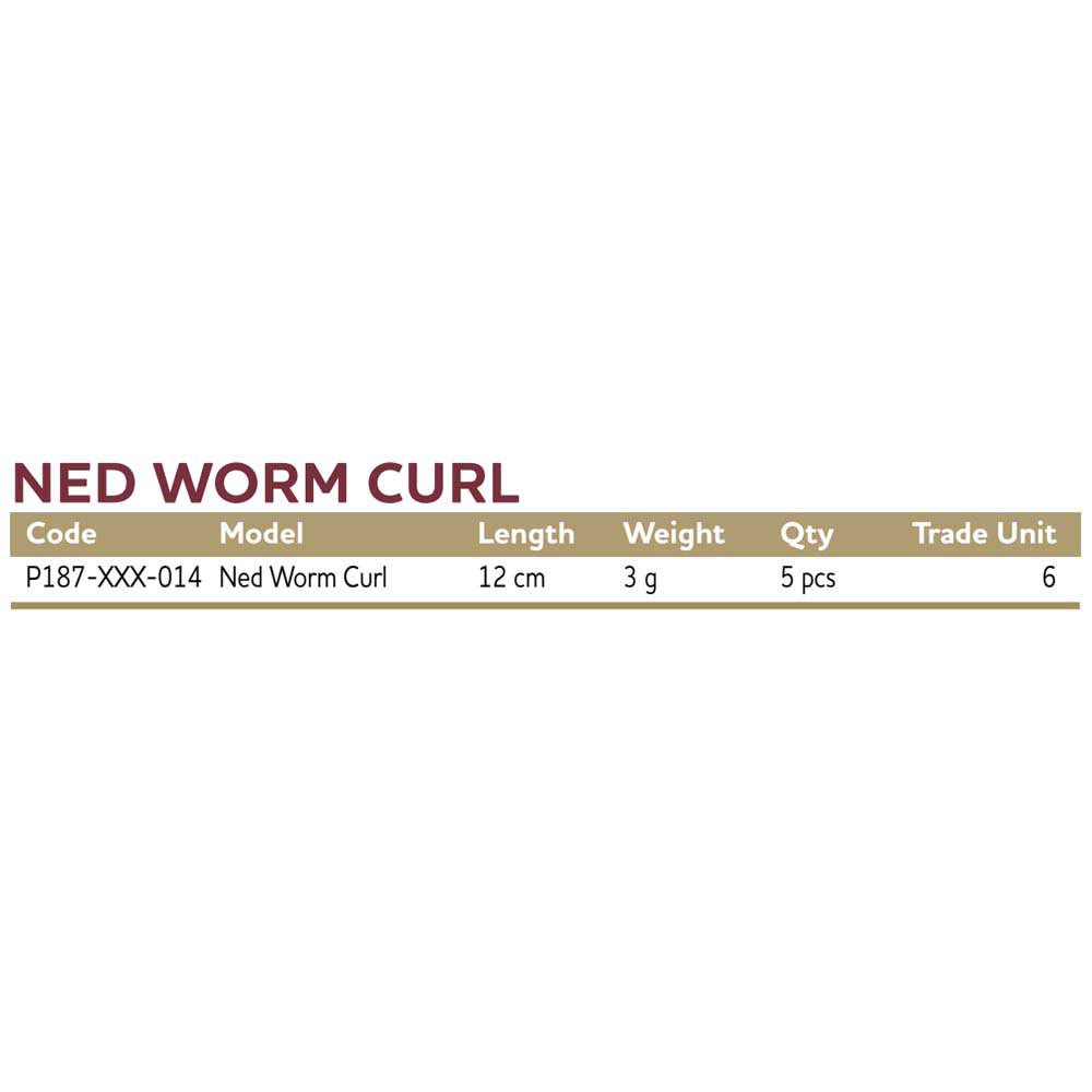 Купить Westin P187-563-014 Ned Worm Curl Мягкая приманка 120 mm 3g 5 единицы измерения Золотистый Black/Chartreuse 7ft.ru в интернет магазине Семь Футов