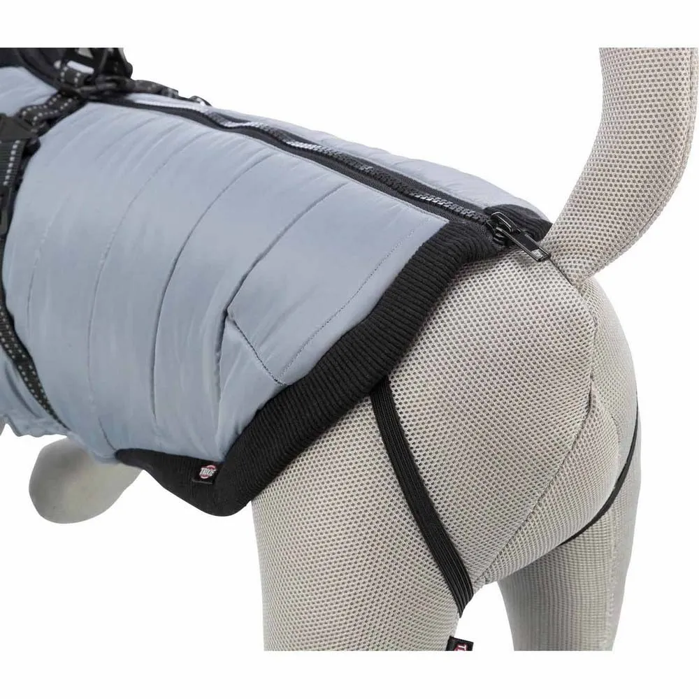 Купить Trixie 680341 куртка для собаки Pontis  Grey 27 cm 7ft.ru в интернет магазине Семь Футов