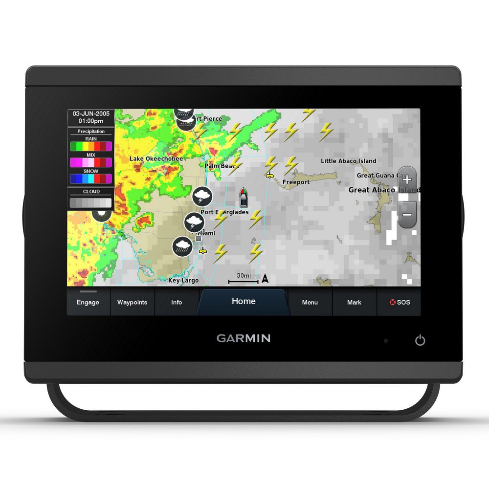 Купить Garmin 010-02365-00 GPSMAP 723 С картографией Черный Black 7ft.ru в интернет магазине Семь Футов