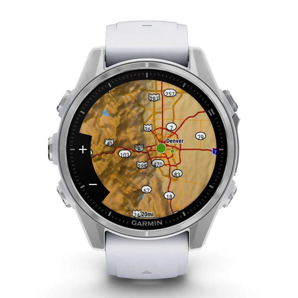 Купить Garmin 010-02903-00 Smartwatch Fenix 8 AMOLED 43 mm  White 7ft.ru в интернет магазине Семь Футов