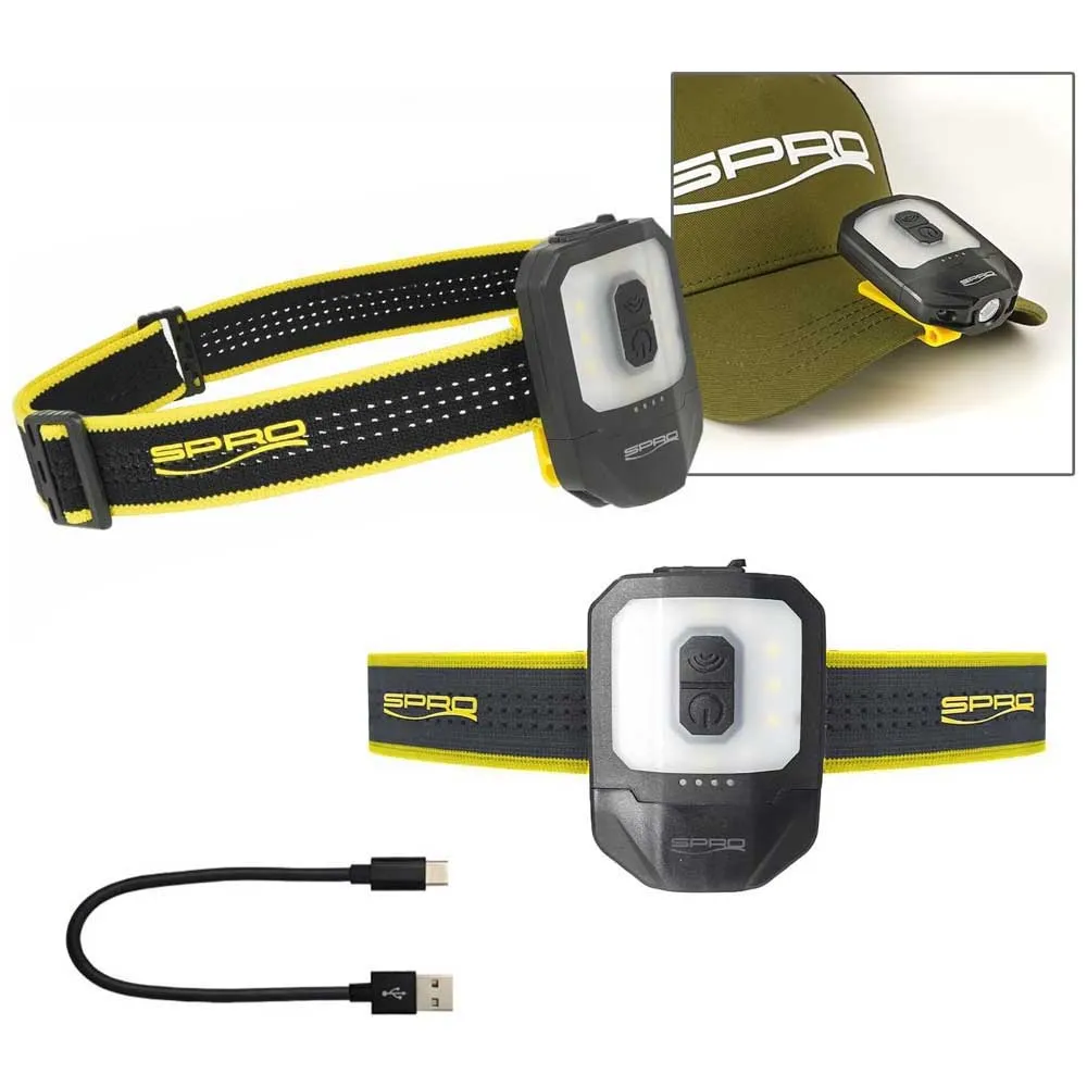 Купить SPRO 004718-00105-00000-00 фара Multilight USB White&Red  Black / Yellow 200 Lumens 7ft.ru в интернет магазине Семь Футов