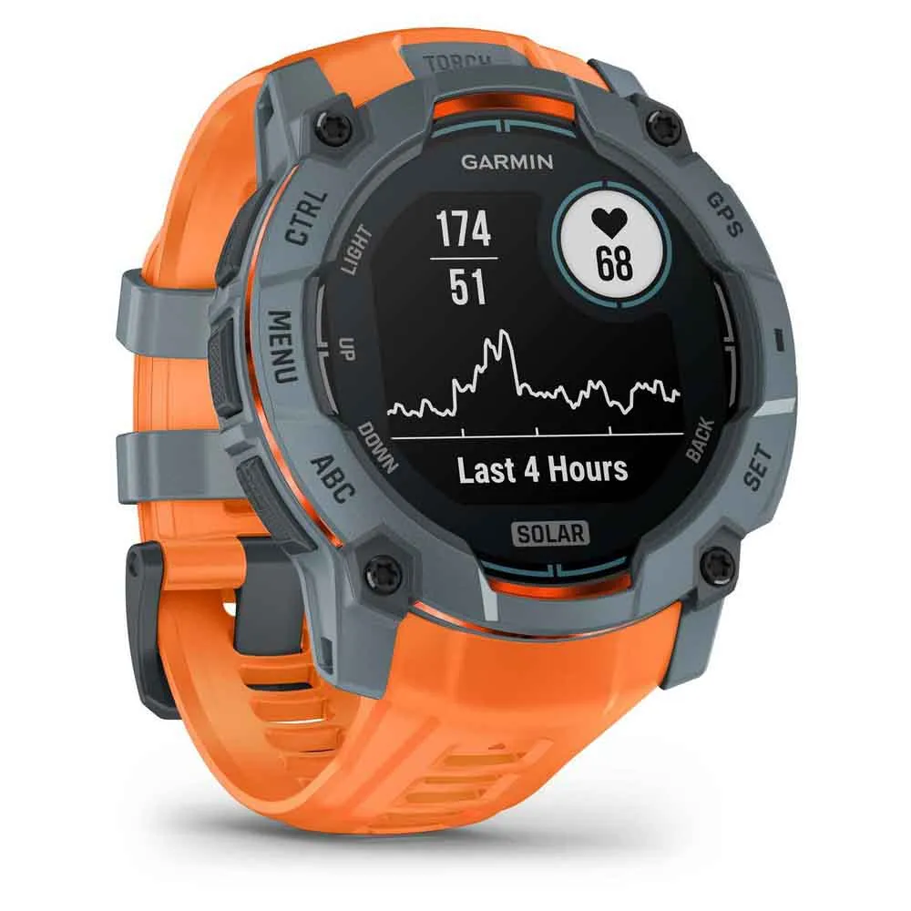 Купить Garmin 010-02935-01 Часы Instinct 3 50 mm Solar Оранжевый Grey / Orange 7ft.ru в интернет магазине Семь Футов