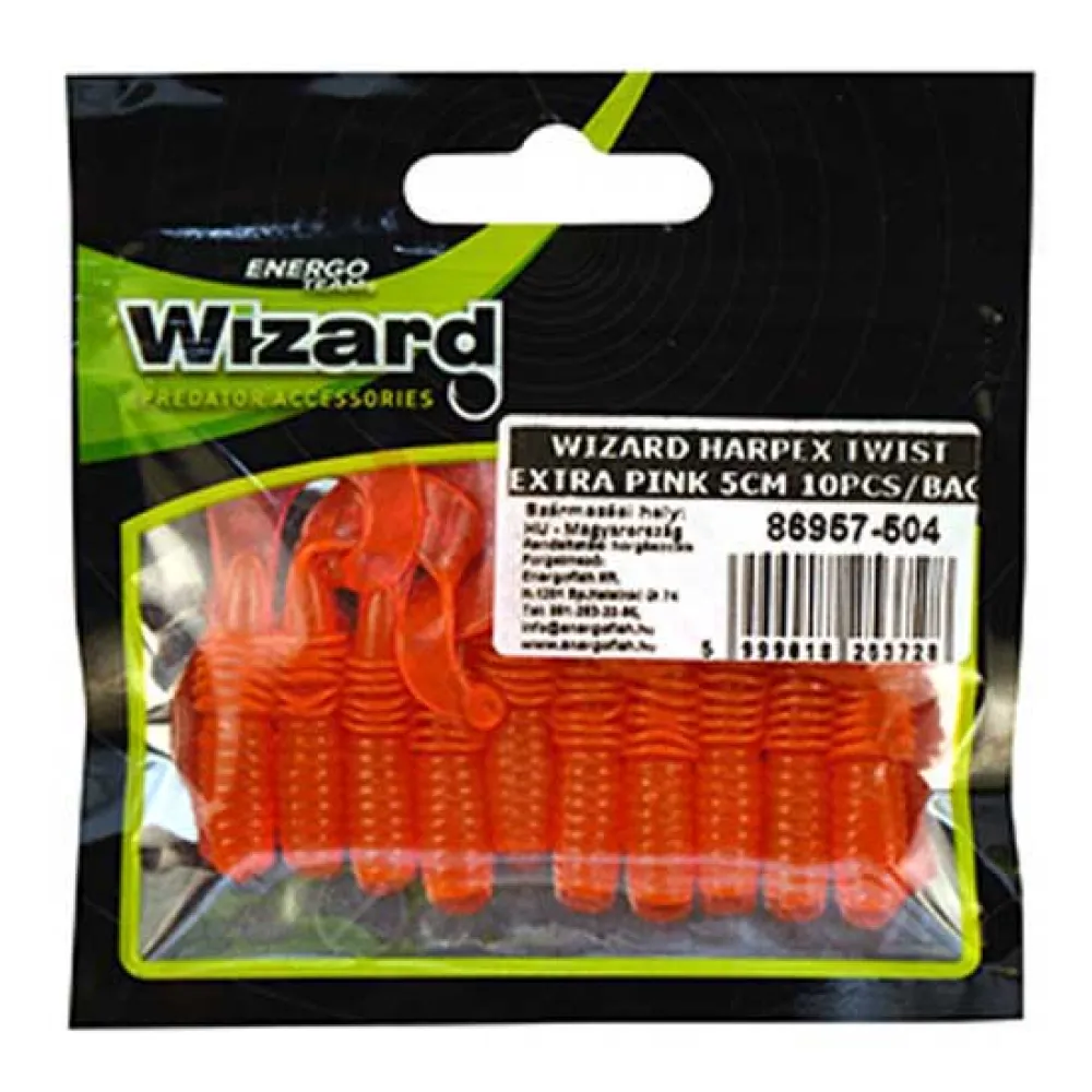 Купить Wizard 86957-504 Мягкий приманка Harpex Twist Extra 50 mm 10 Единицы Pink 10x7x5 7ft.ru в интернет магазине Семь Футов