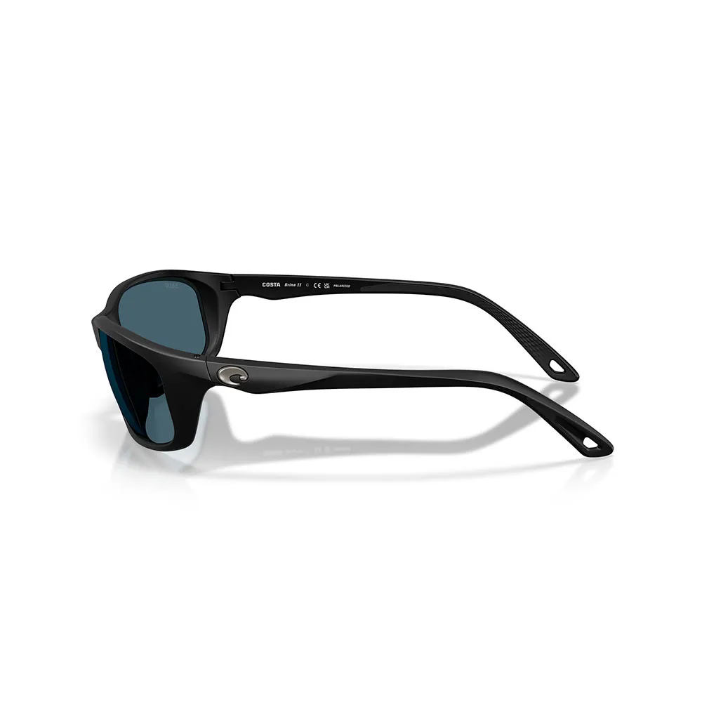 Купить Costa 06s9134-91340159 поляризованные солнцезащитные очки Brine ii Matte Black 01 20x10x10 Gray 580P/CAT3 7ft.ru в интернет магазине Семь Футов