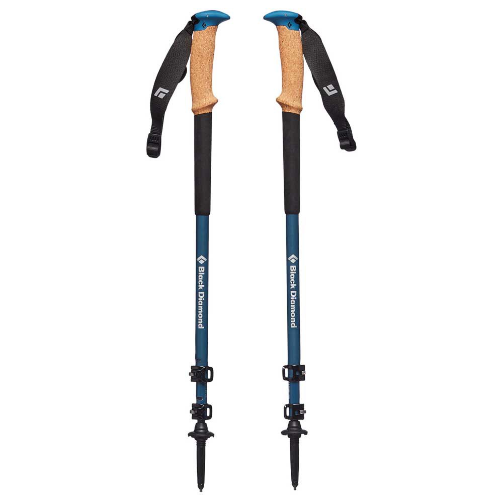 Купить Black diamond BD1122234002ALL1 Alpine Поляки Каменный уголь Cork Желтый Astral Blue 61-130 cm 7ft.ru в интернет магазине Семь Футов