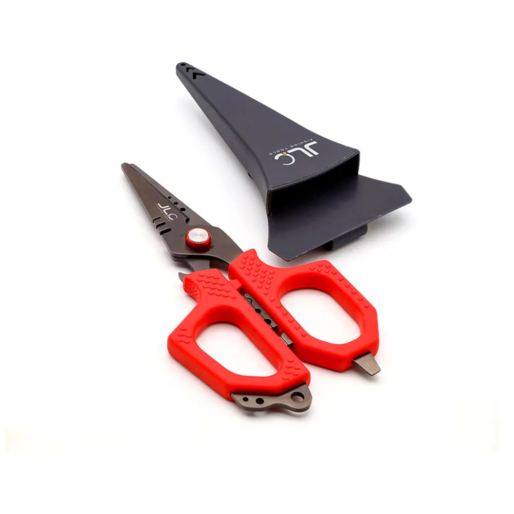 Купить JLC ACJLCFM55 Ножницы Flexmaster  Red 16.2 cm 7ft.ru в интернет магазине Семь Футов
