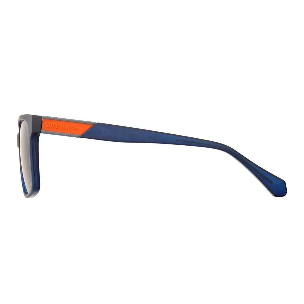 Купить Superdry 996098-70-3170 Солнцезащитные очки Sds-5039-153 Matte Crystal Cobalt Blue Blue mirror/CAT3 7ft.ru в интернет магазине Семь Футов
