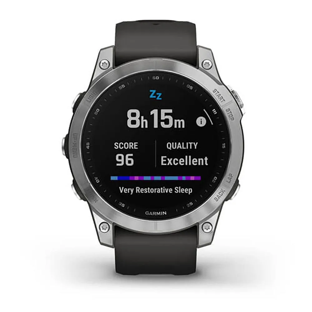 Купить Garmin R-15409318-010-02540-01 Часы Fenix 7 отремонтированы Черный Silver / Graphite 7ft.ru в интернет магазине Семь Футов