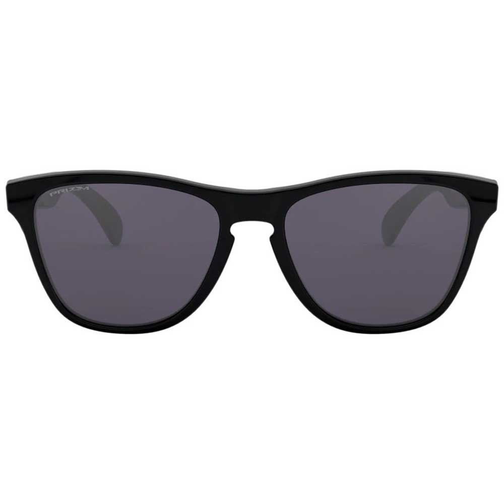 Купить Oakley OJ9006-2253 Frogskins XS Prizm Gray Солнцезащитные Очки Polished Black Prizm Grey/CAT3 7ft.ru в интернет магазине Семь Футов