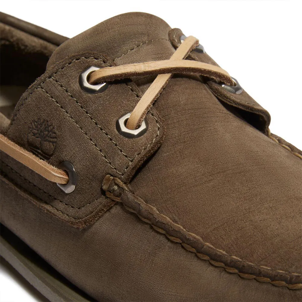 Купить Timberland tb0a4187eo81w-100 Палубные туфли Classic Wide Olive Nubuck 35x25x15 EU 44 7ft.ru в интернет магазине Семь Футов