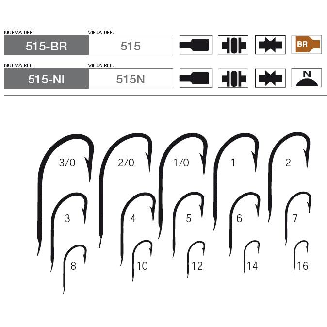 Купить Mustad 515-NI-5-314-UNIT 515 NI Крюк Серый  5 7ft.ru в интернет магазине Семь Футов