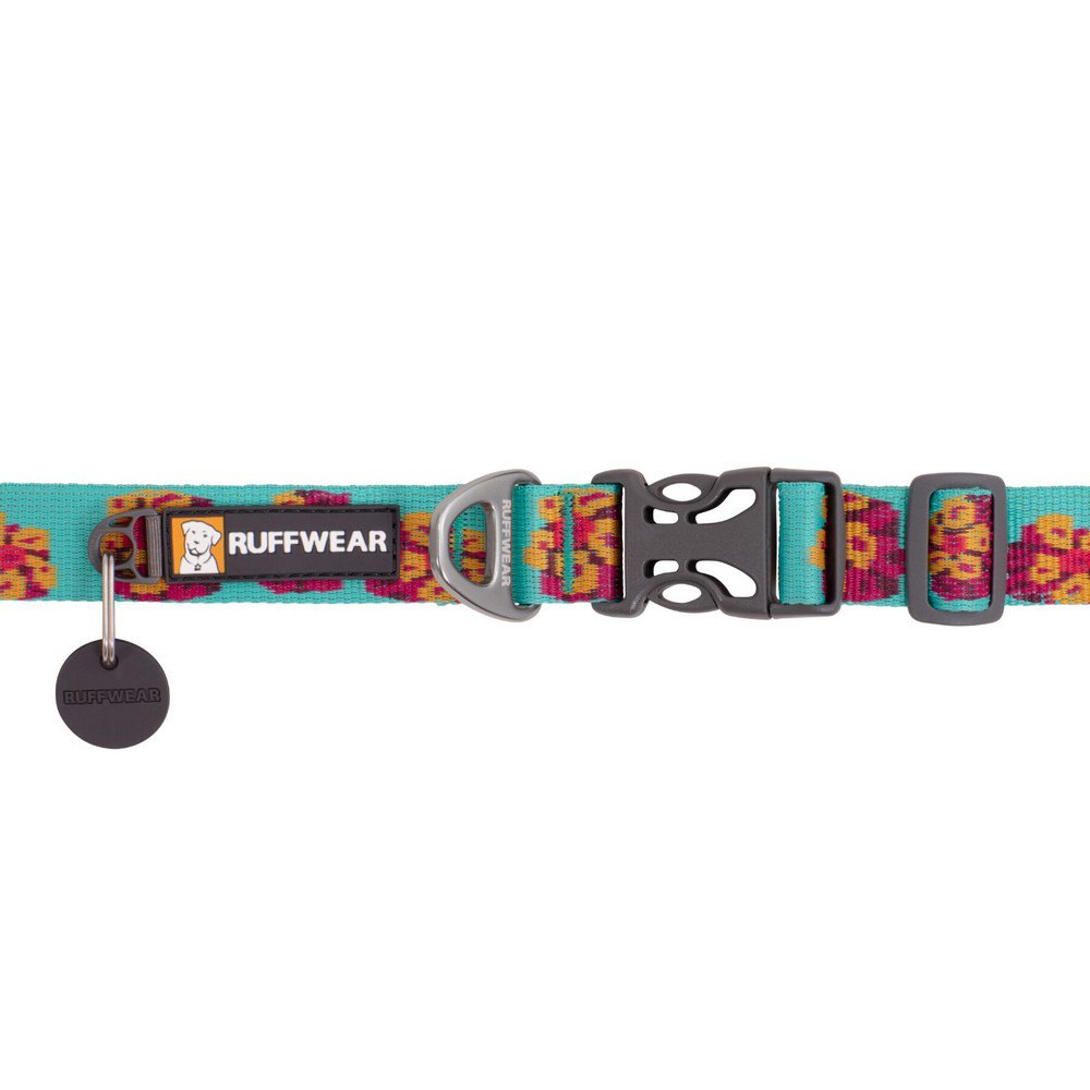 Купить Ruffwear 25204-9031420 Flat Out Собачий ошейник Голубой Spring Burst 36-51 cm 7ft.ru в интернет магазине Семь Футов