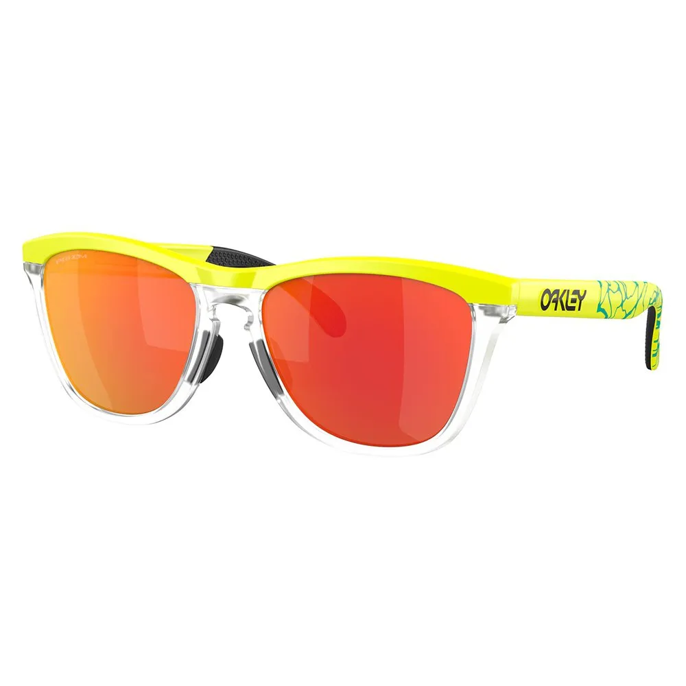 Купить Oakley oo9284-1555 Солнцезащитные очки Frogskins range Matte Tennis Ball Yellow 20x10x10 Prizm Ruby/CAT3 7ft.ru в интернет магазине Семь Футов