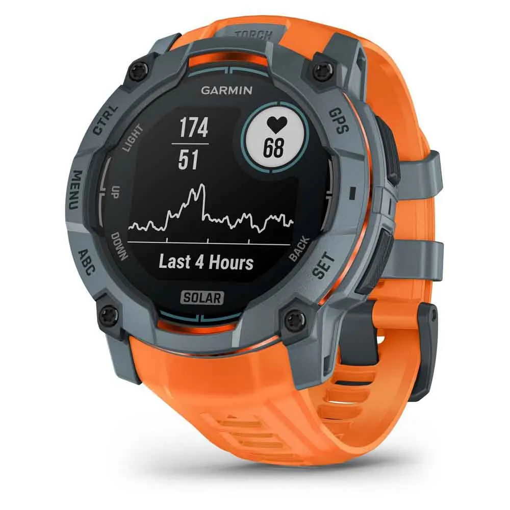 Купить Garmin 010-02935-01 Часы Instinct 3 50 mm Solar Оранжевый Grey / Orange 7ft.ru в интернет магазине Семь Футов