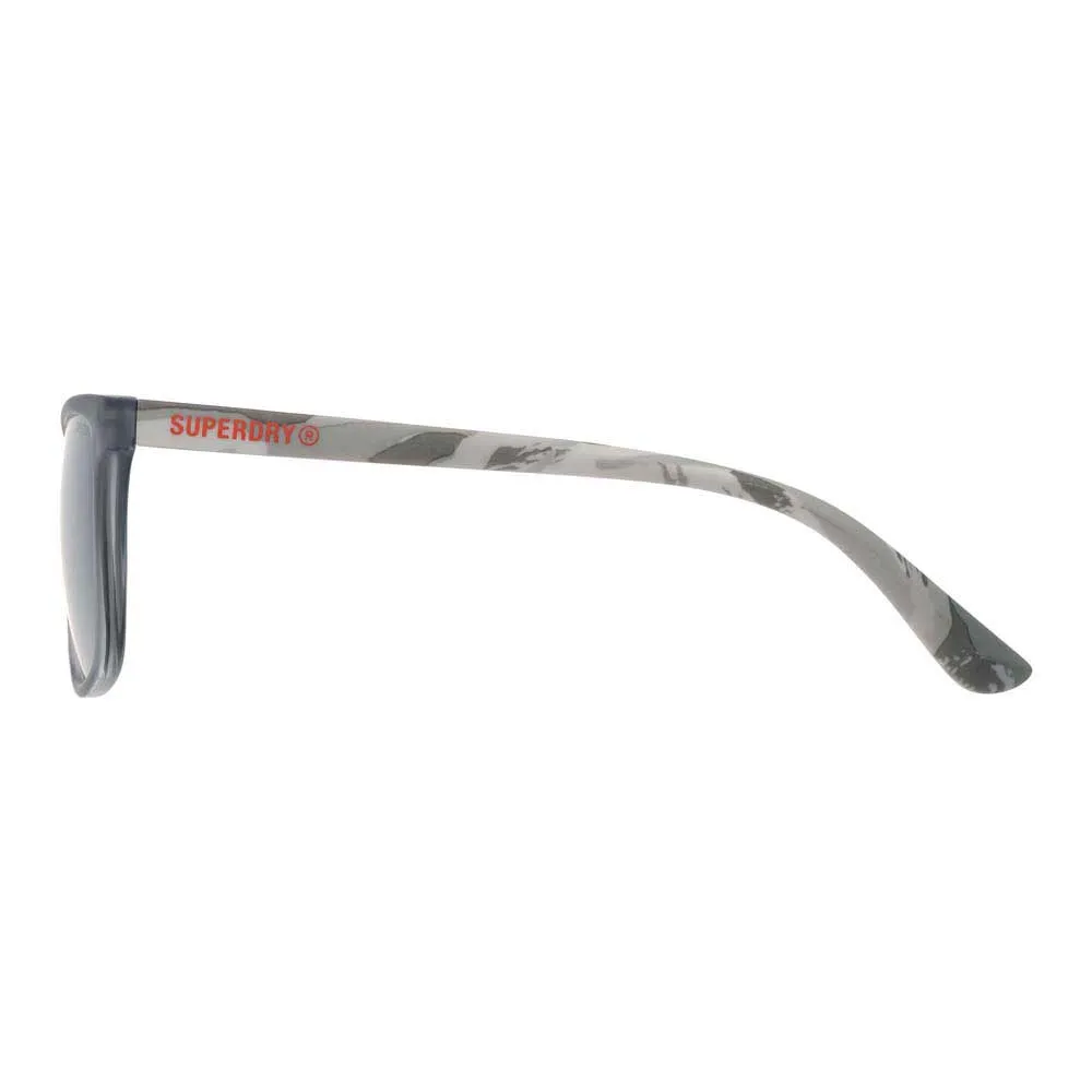 Купить Superdry 996059-33-1300 Солнцезащитные очки Shockwave-113 Matte Crystal Dark Grey Fade Crystal Silver mirror/CAT3 7ft.ru в интернет магазине Семь Футов