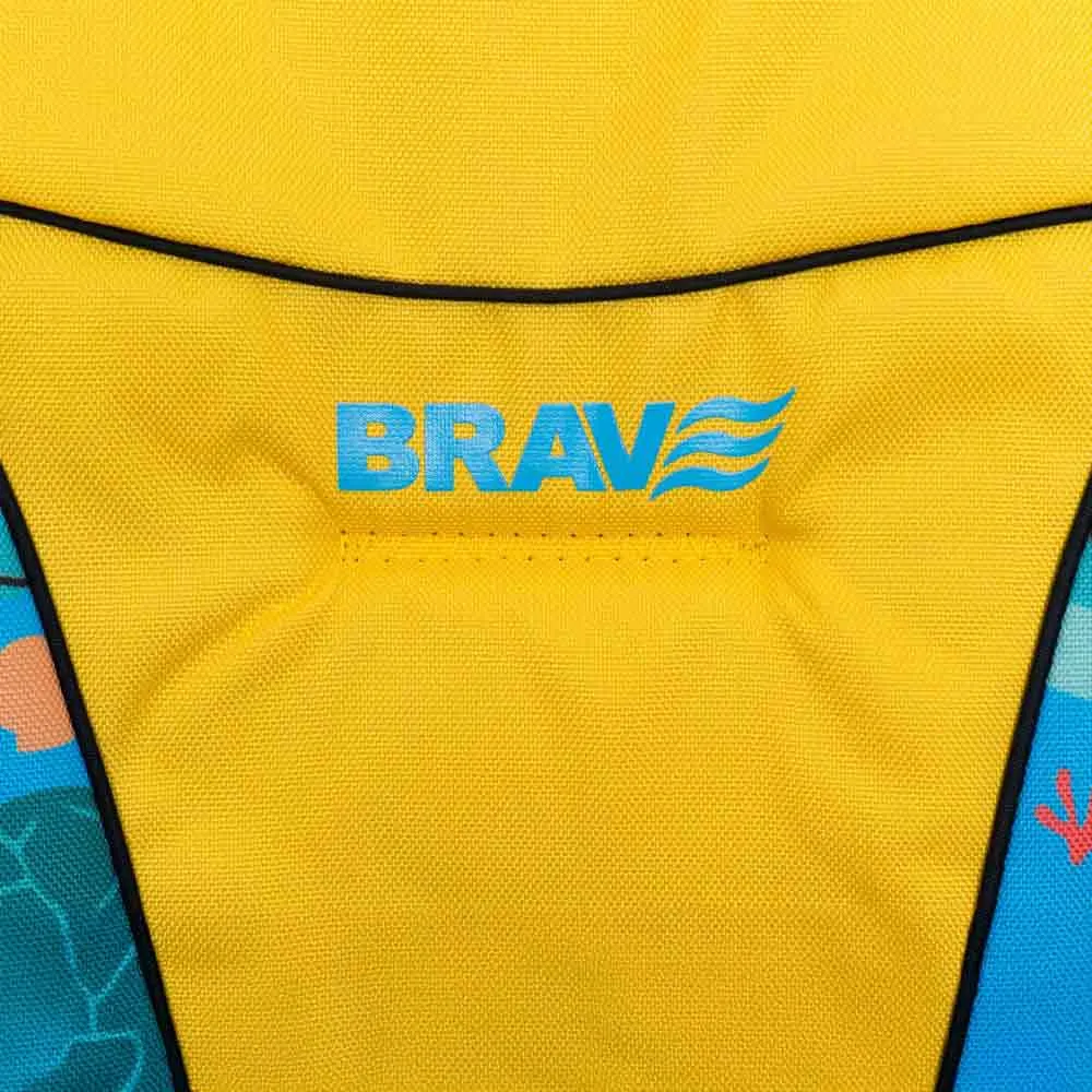 Купить Brave sports bs-k-yellow-xs детский спасательный жилет Riff Yellow / Blue 51x43x7 7ft.ru в интернет магазине Семь Футов