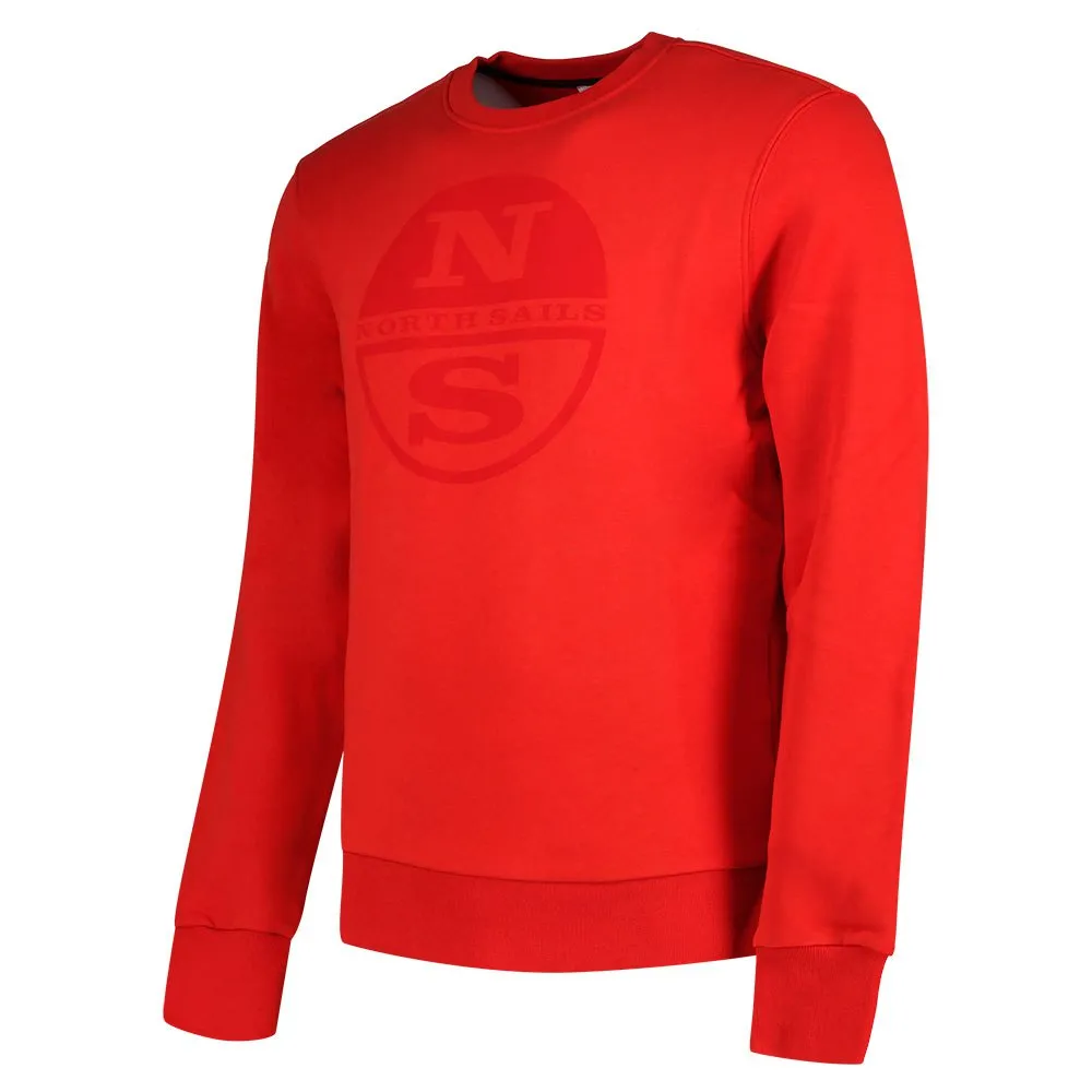 Купить North sails 691622-0230-XL Толстовка Organic Fleece Красный Red XL 7ft.ru в интернет магазине Семь Футов